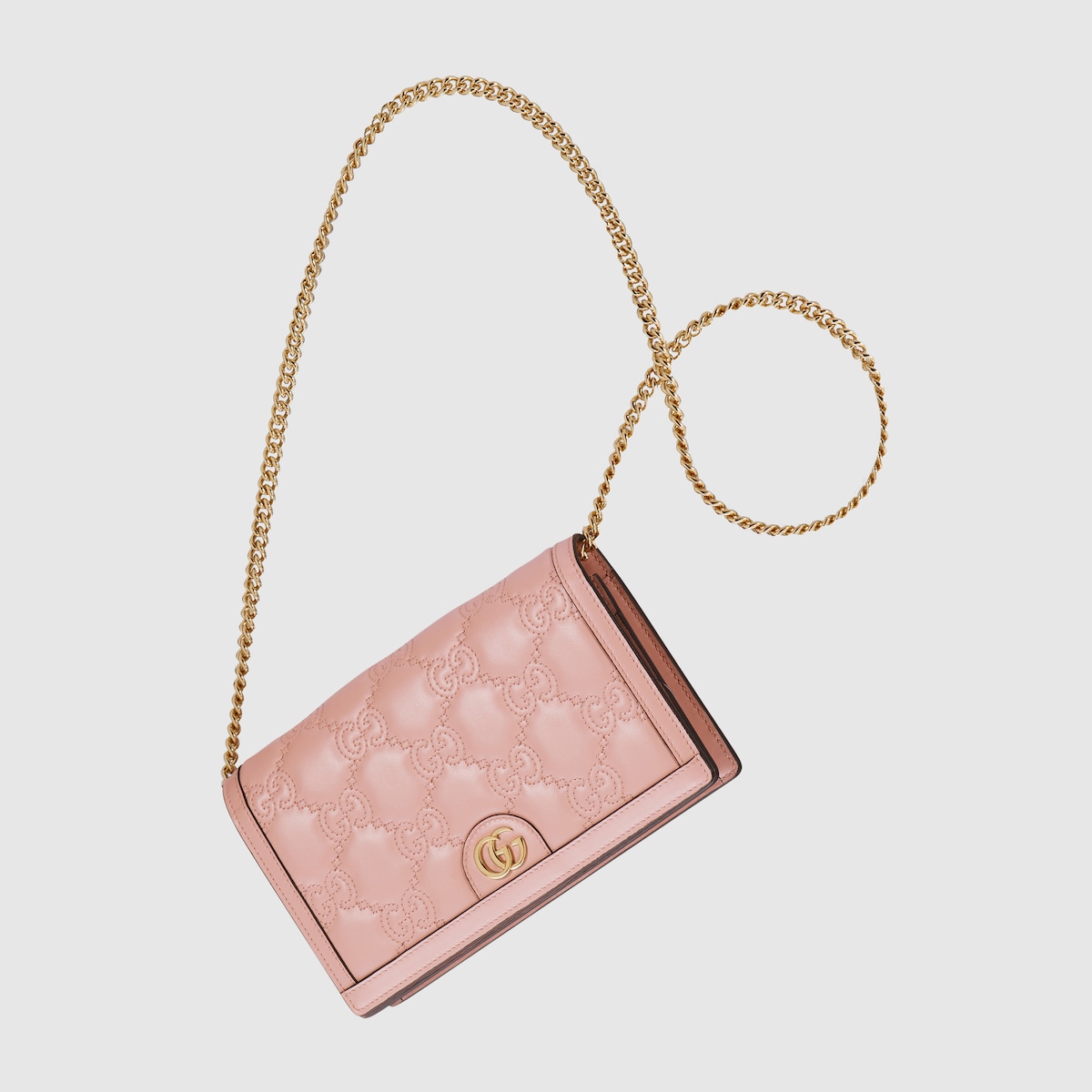 Gucci pink best sale wallet on chain