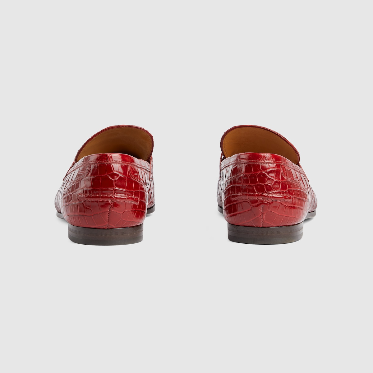 Red crocodile shoes deals