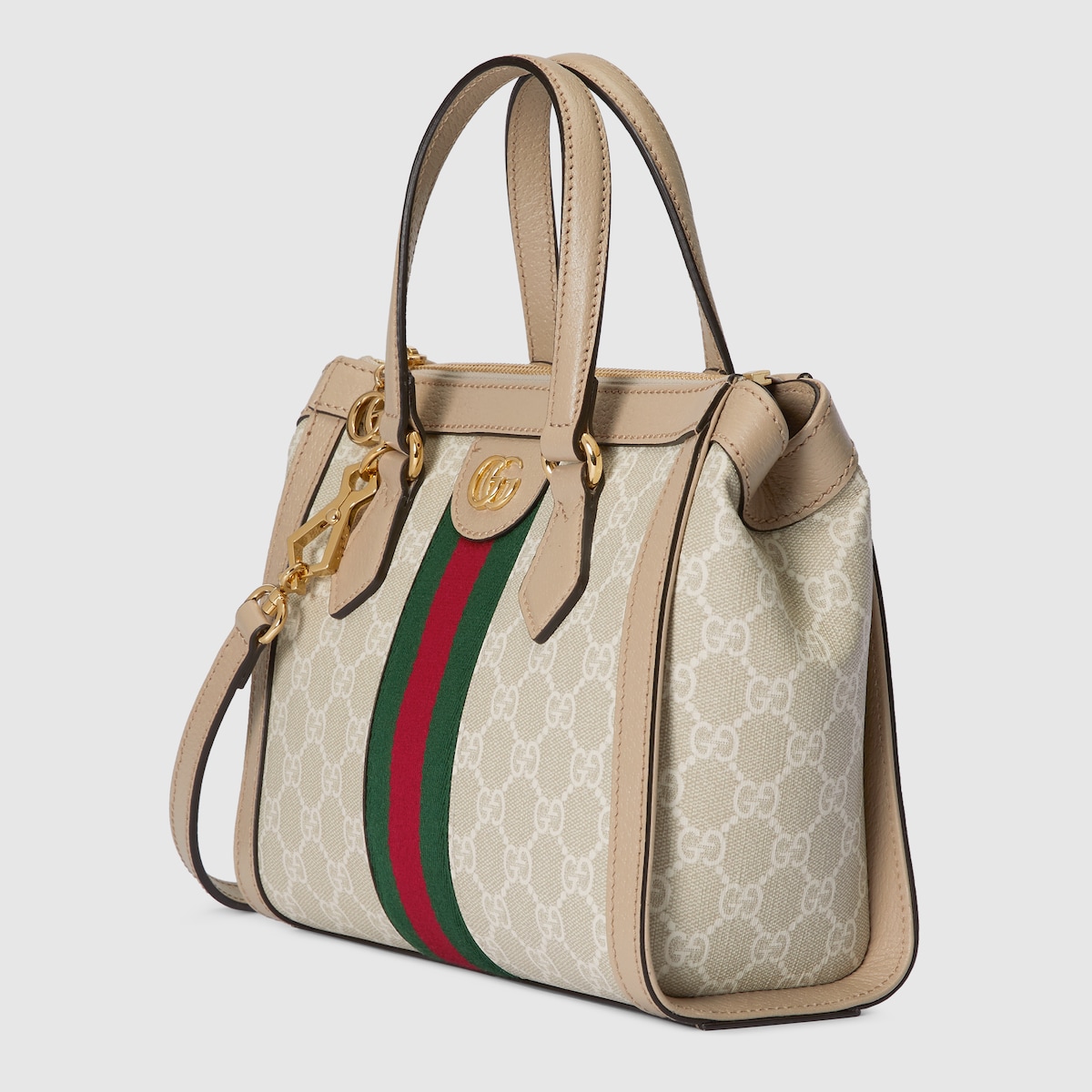 Ophidia small tote bag in beige GG supreme canvas GUCCI Canada