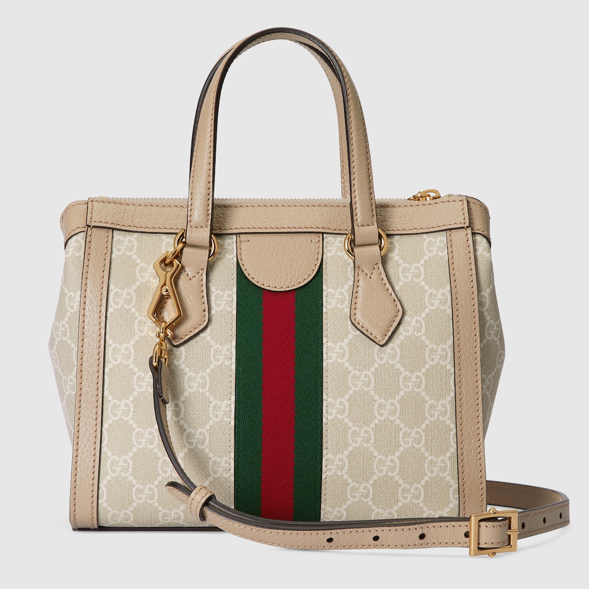 Ophidia small tote bag in beige GG supreme canvas GUCCI Canada