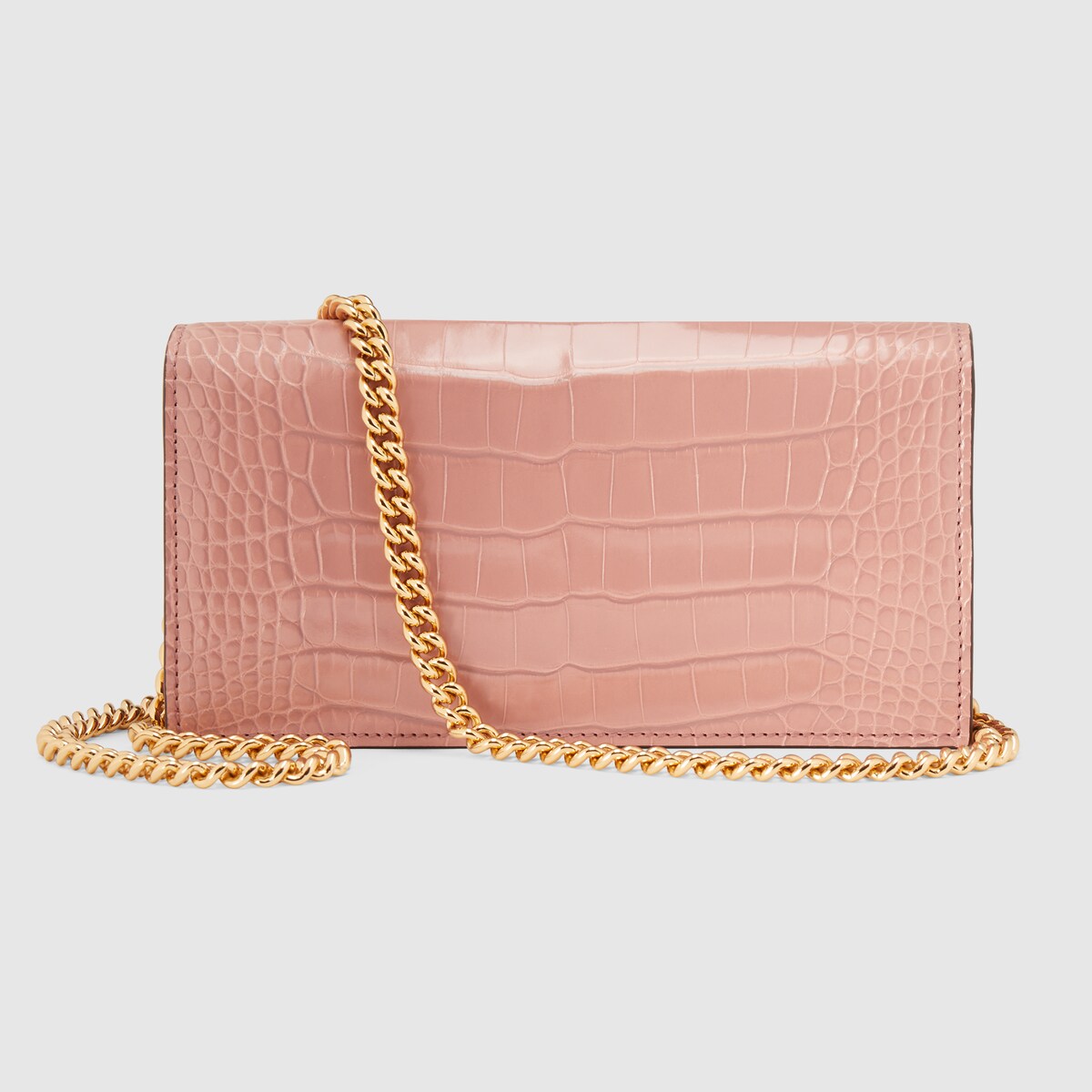 Gucci pink on sale wallet on chain