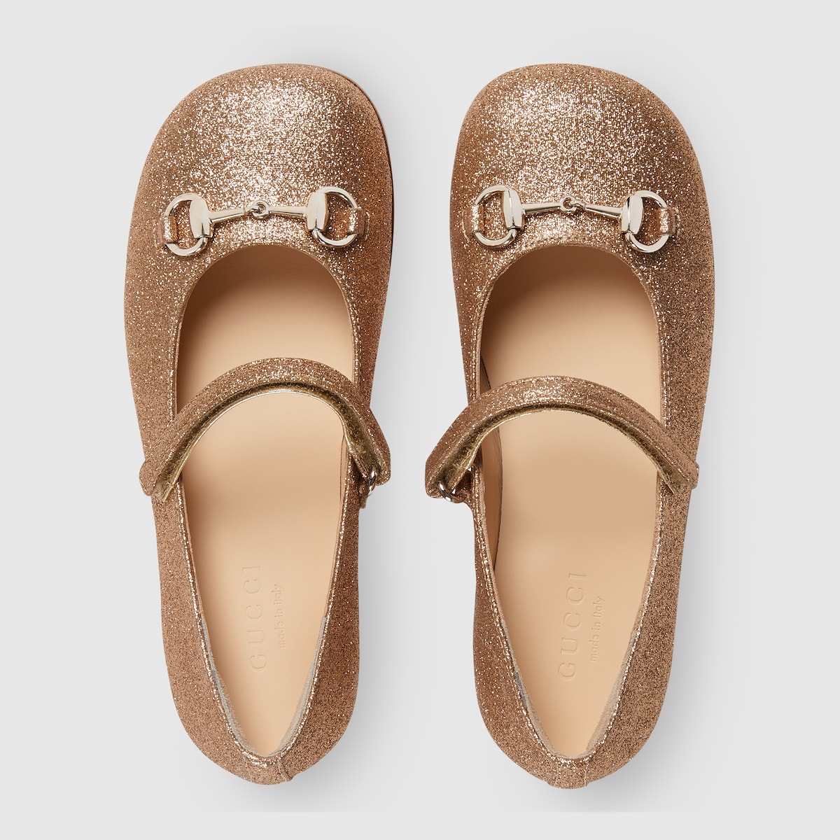 ★関税込み★ GUCCI Beige Ballerina Flat Shoes Women's Gucci Horsebit ballet flat in beige and dark brown