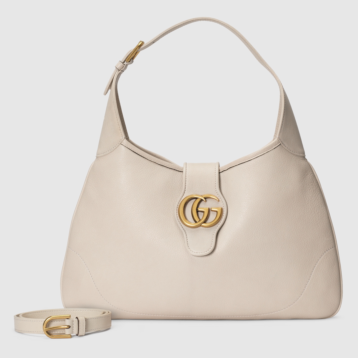 Mittelgroße Aphrodite Schultertasche in weißes Leder | GUCCI® DE 