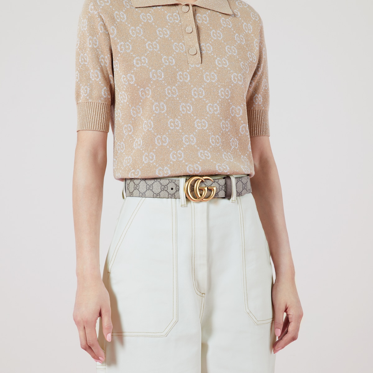 【関税＆送料込み】Gucci Gg Marmont Reversible Belt GG Marmont reversible belt in brown leather | GUCCI® US