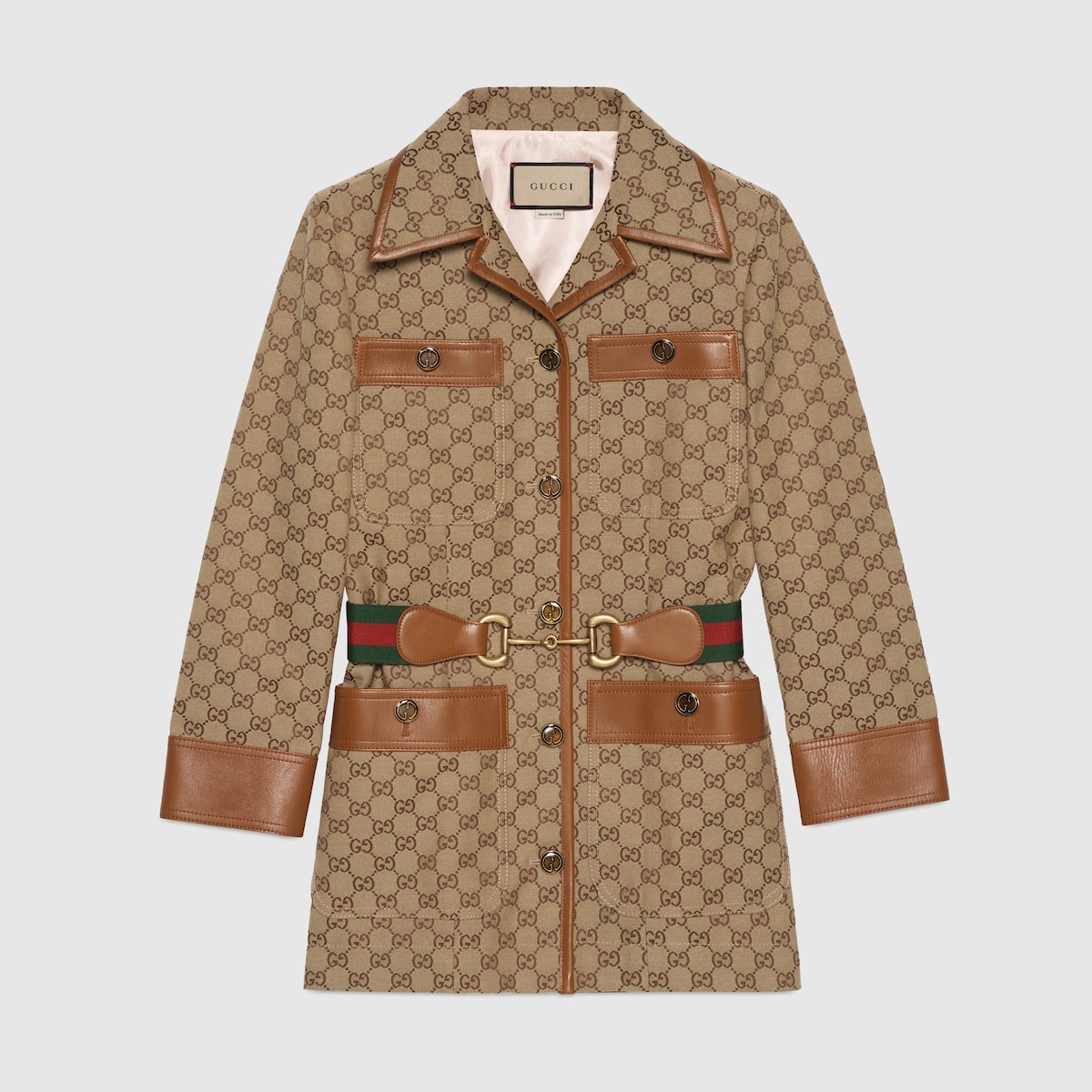 ジャケット GUCCI FW23 Gucci Wool Jacket (754866.ZANGH 2498 DARK CAMEL) gucci2498-dark-camel.jpg