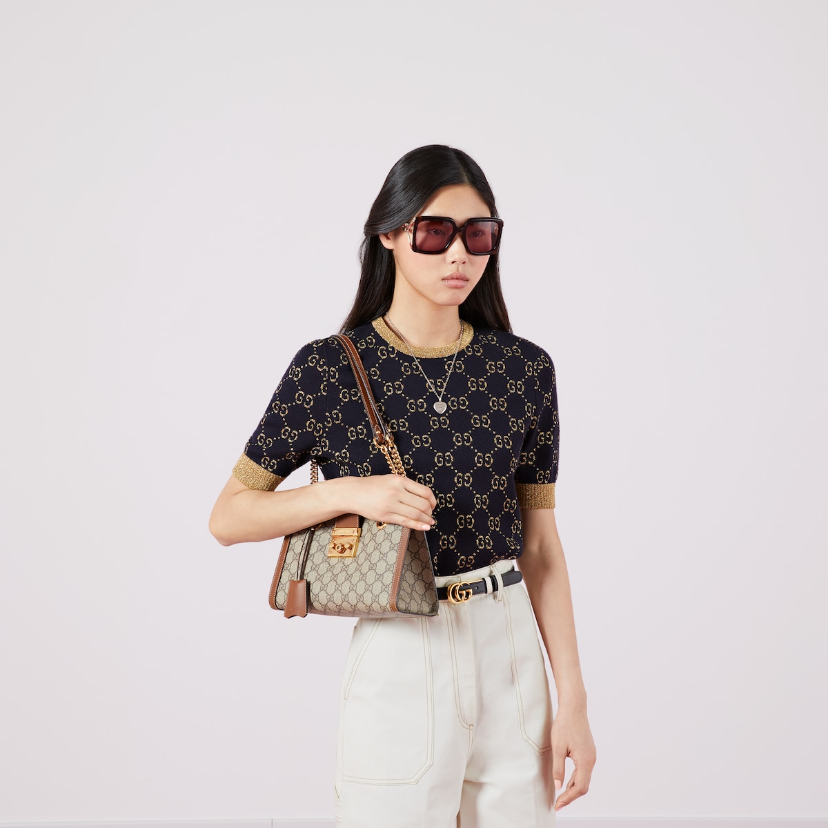 Padlock medium tote bag
