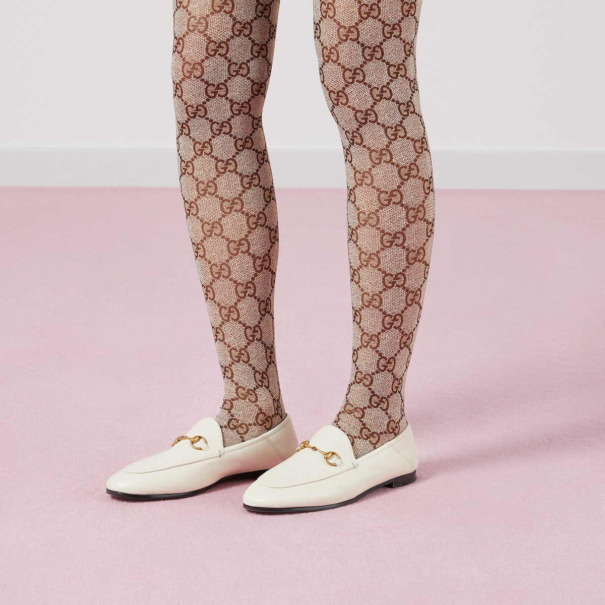 Gucci loafers outlet women white