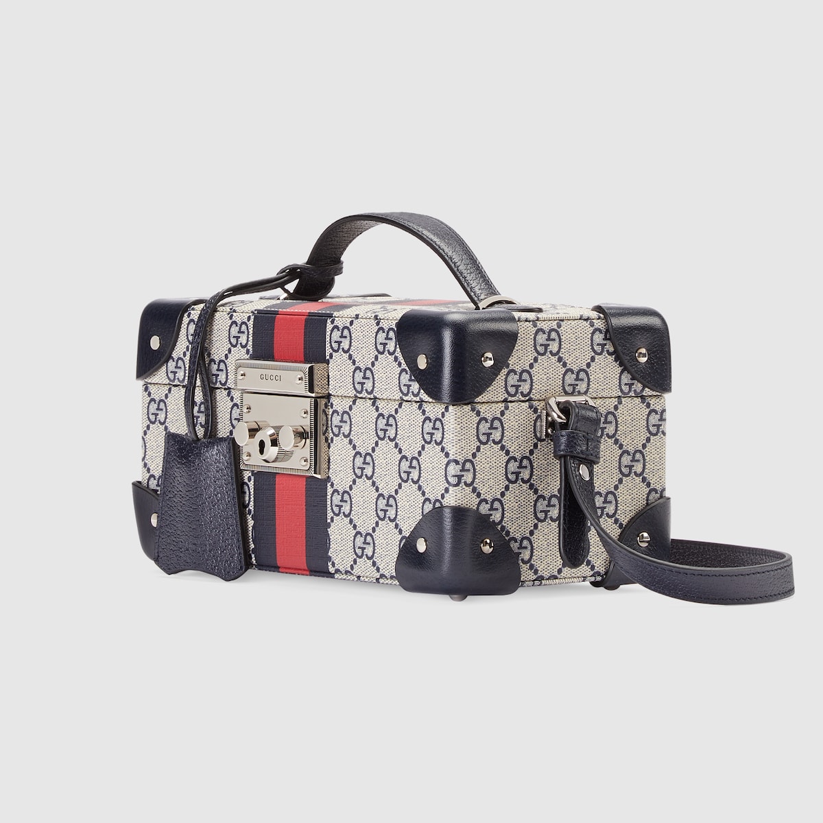 Gucci Savoy〕スモール リジッド ジュエリーボックス ・ベージュ