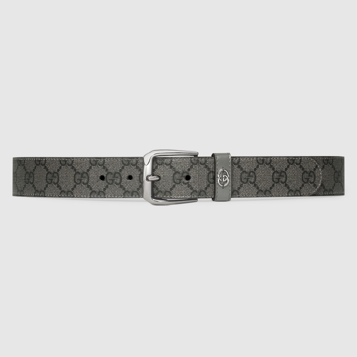 Gucci Interlocking G Detail Leather Belt