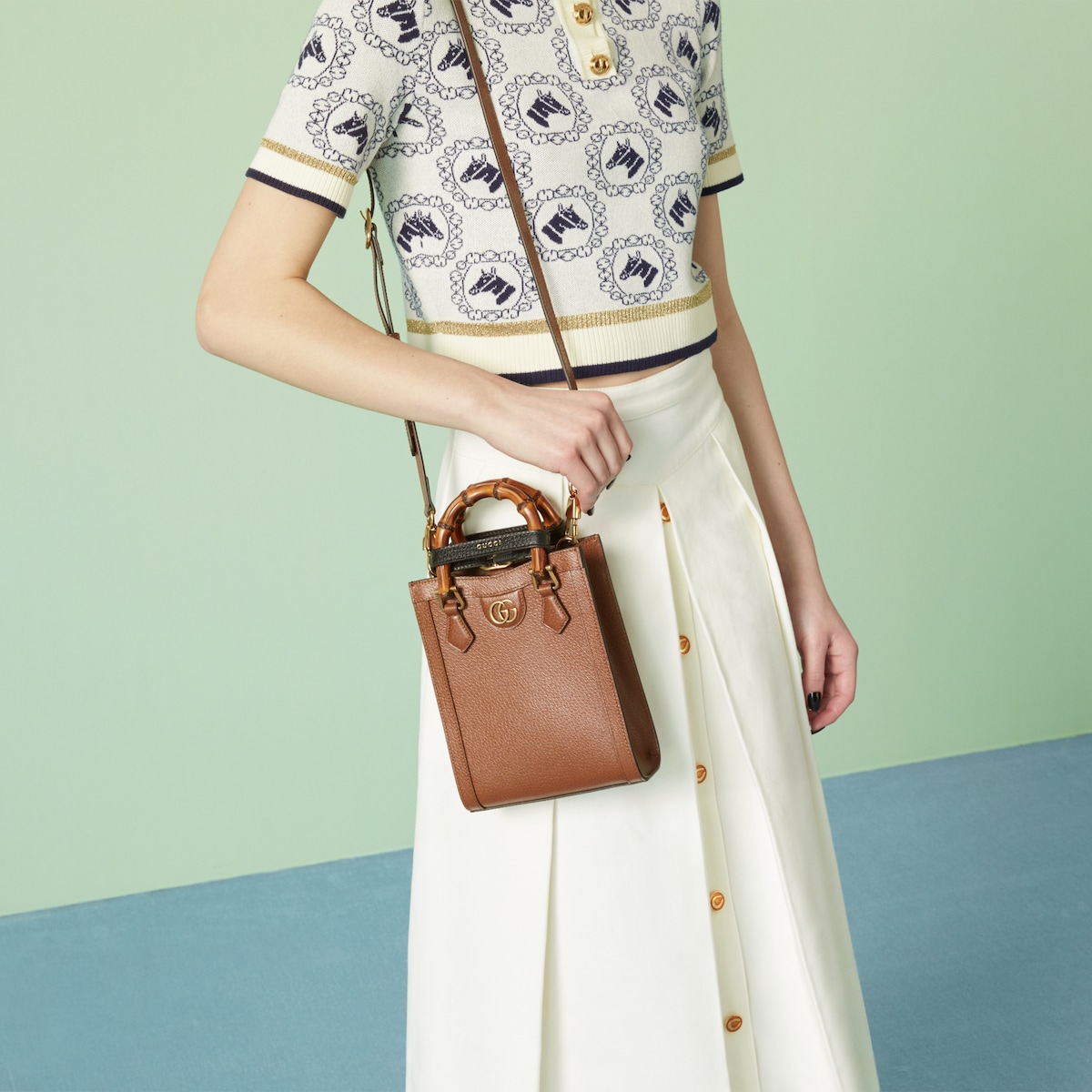 【グッチ】ダイアナ　ハンドルシェイパー　2本 グッチ ダイアナ バンブー ハンドルシェイパー ベルト 2本