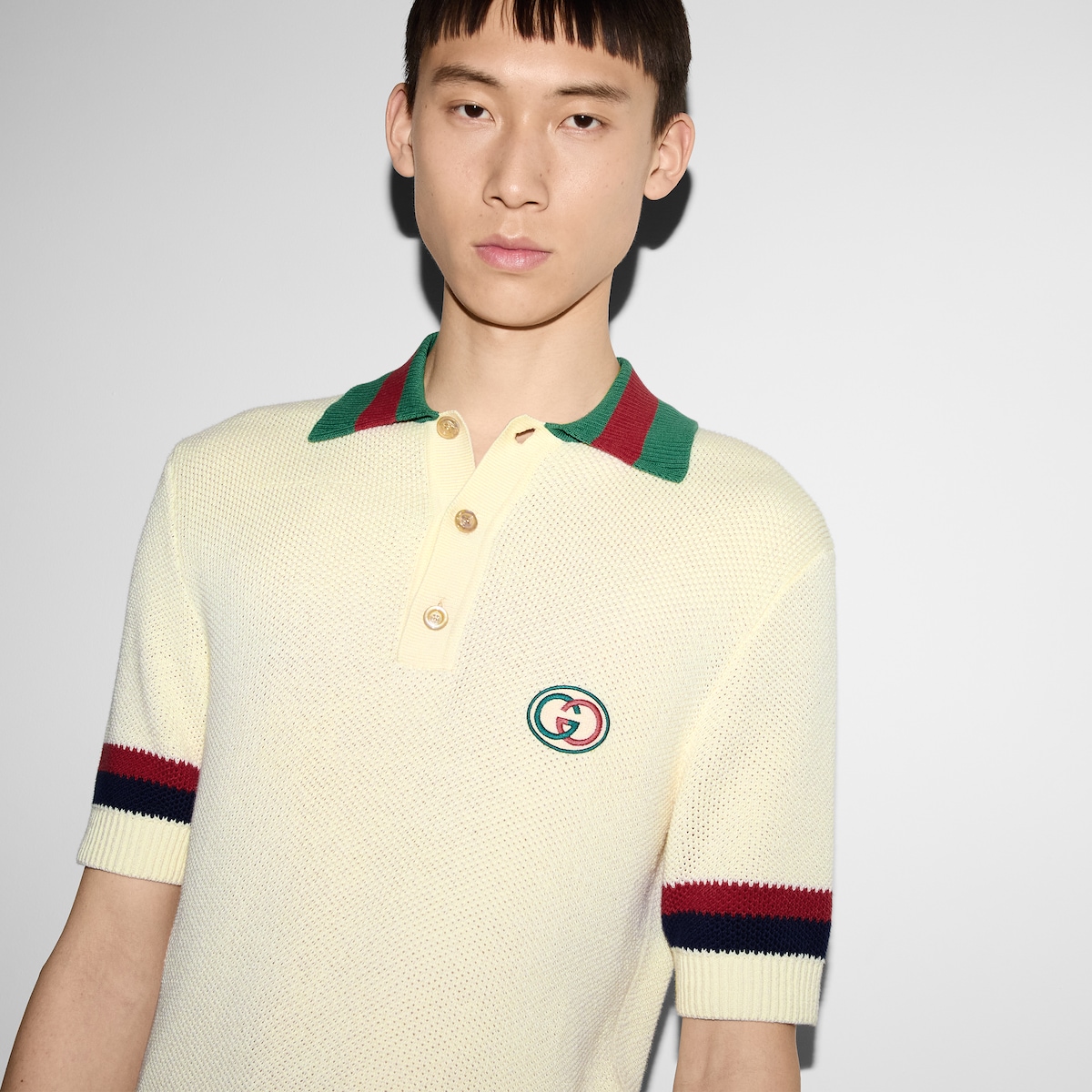 Playera store polo gucci