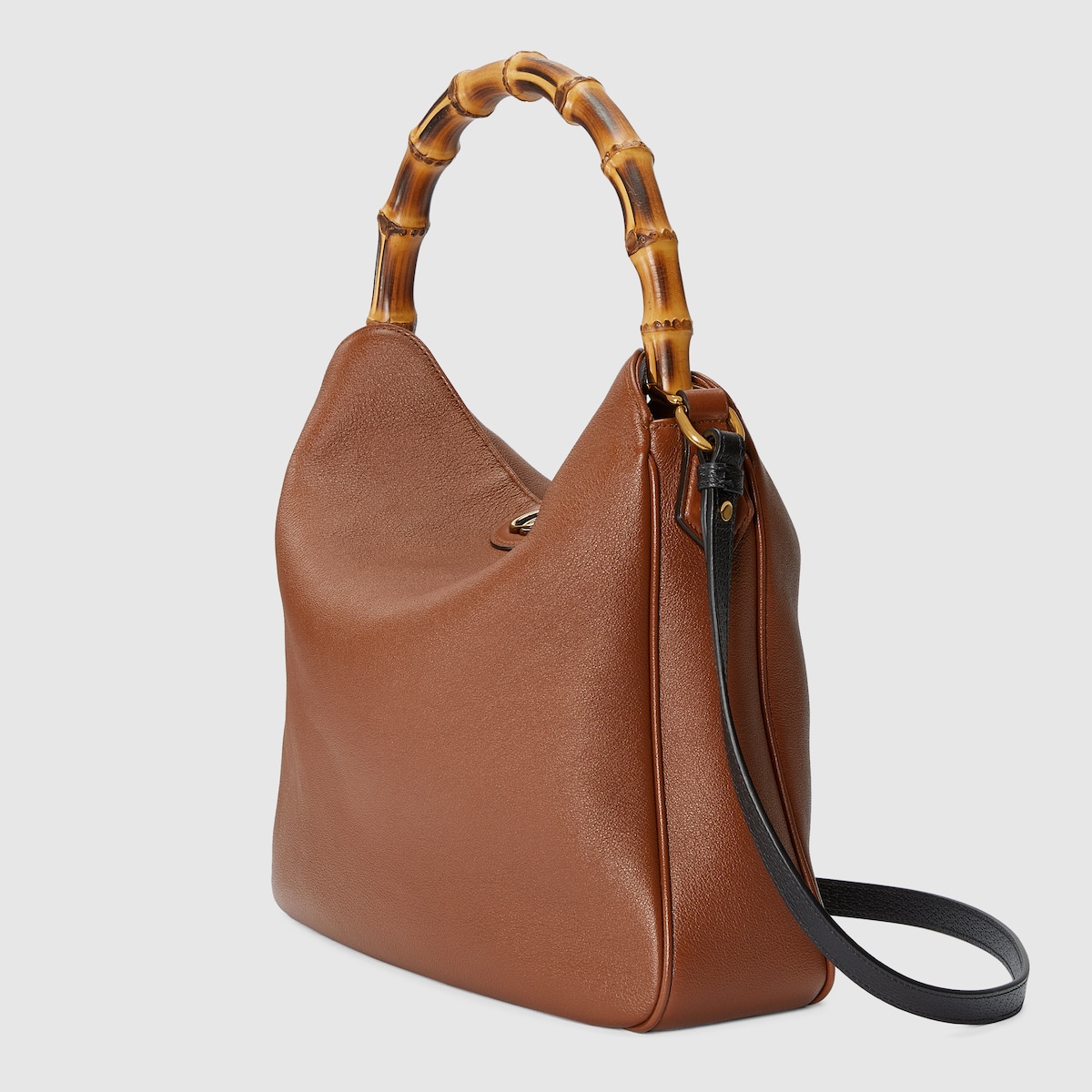 トートバッグ GUCCI BROWN LEATHER MEDIUM DIANA SHOPPING BAG 746245_UAAAY_2548_002_084_0000