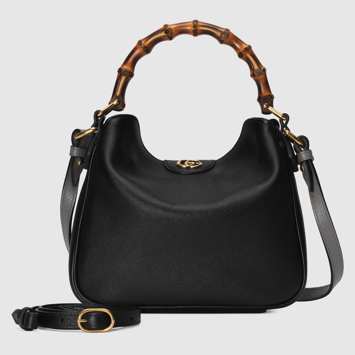 Gucci Diana small shoulder bag in black leather GUCCI® Canada