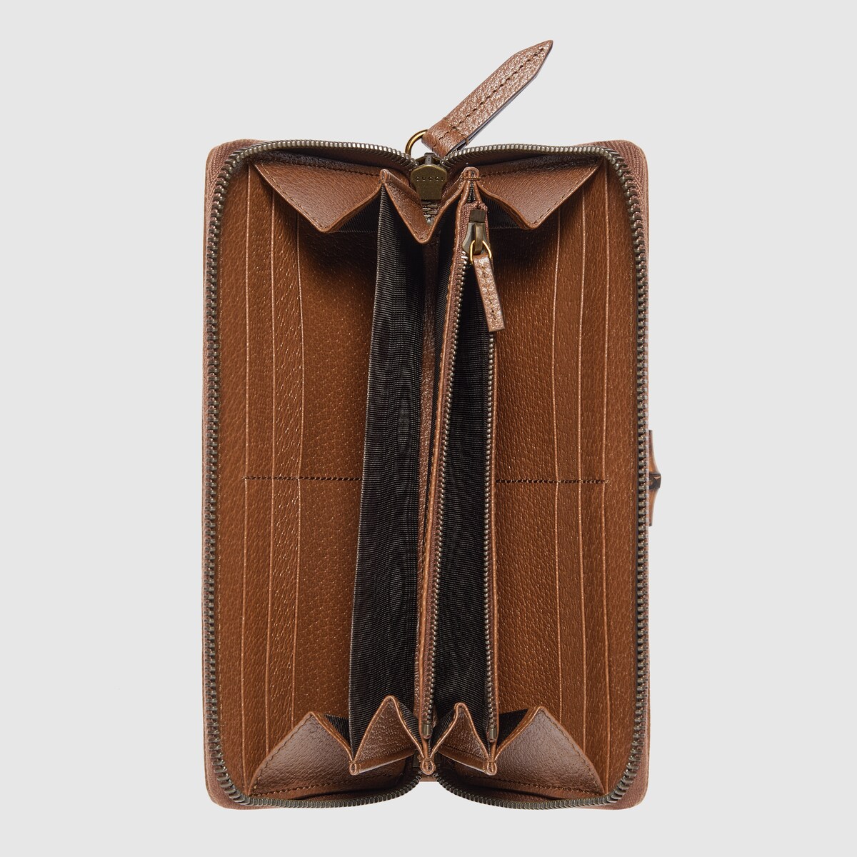 Gucci★素敵！Brown Leather Zip Around Continental Wallet Gucci Diana continental wallet in cuir leather | GUCCI® US