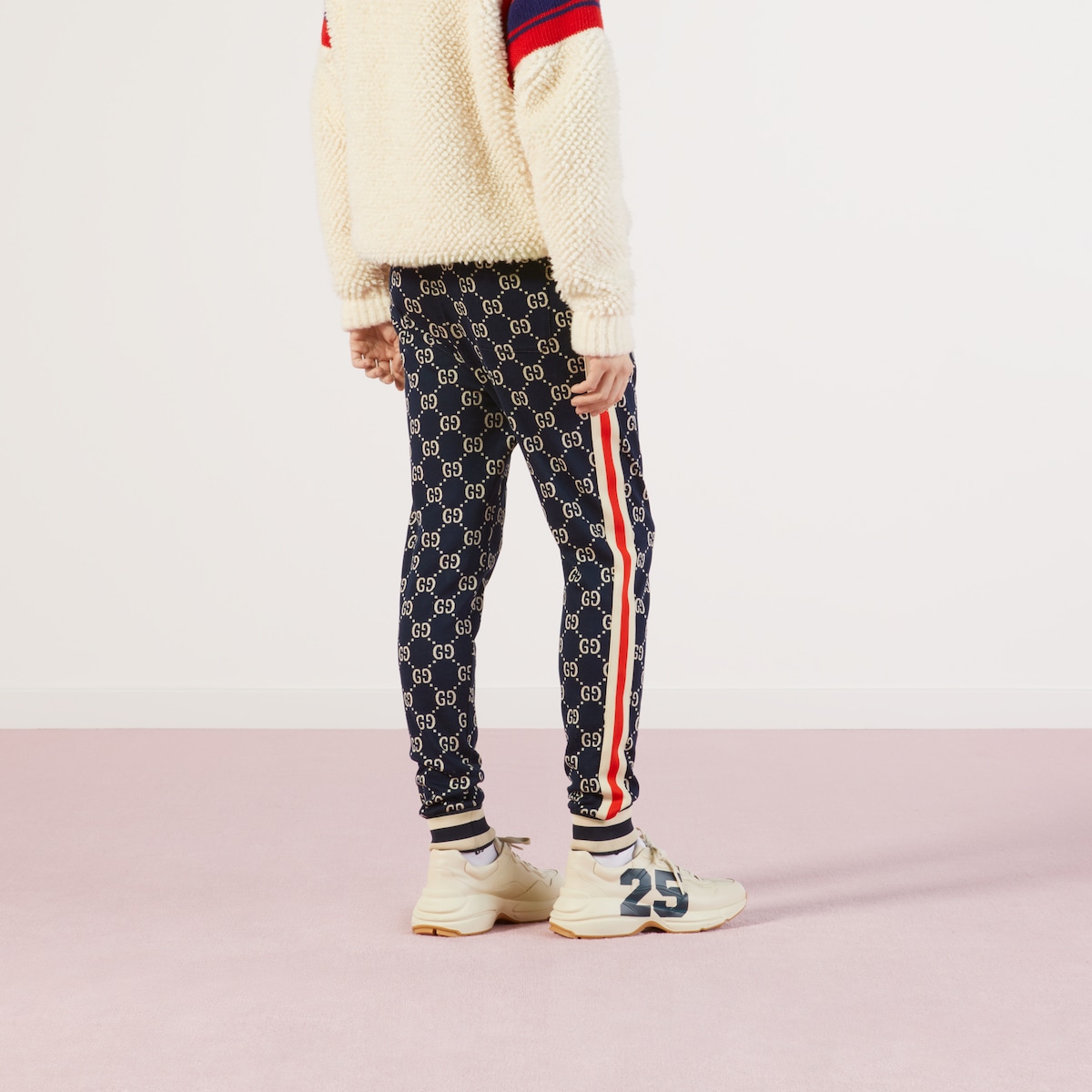 Gucci blue leggings clearance