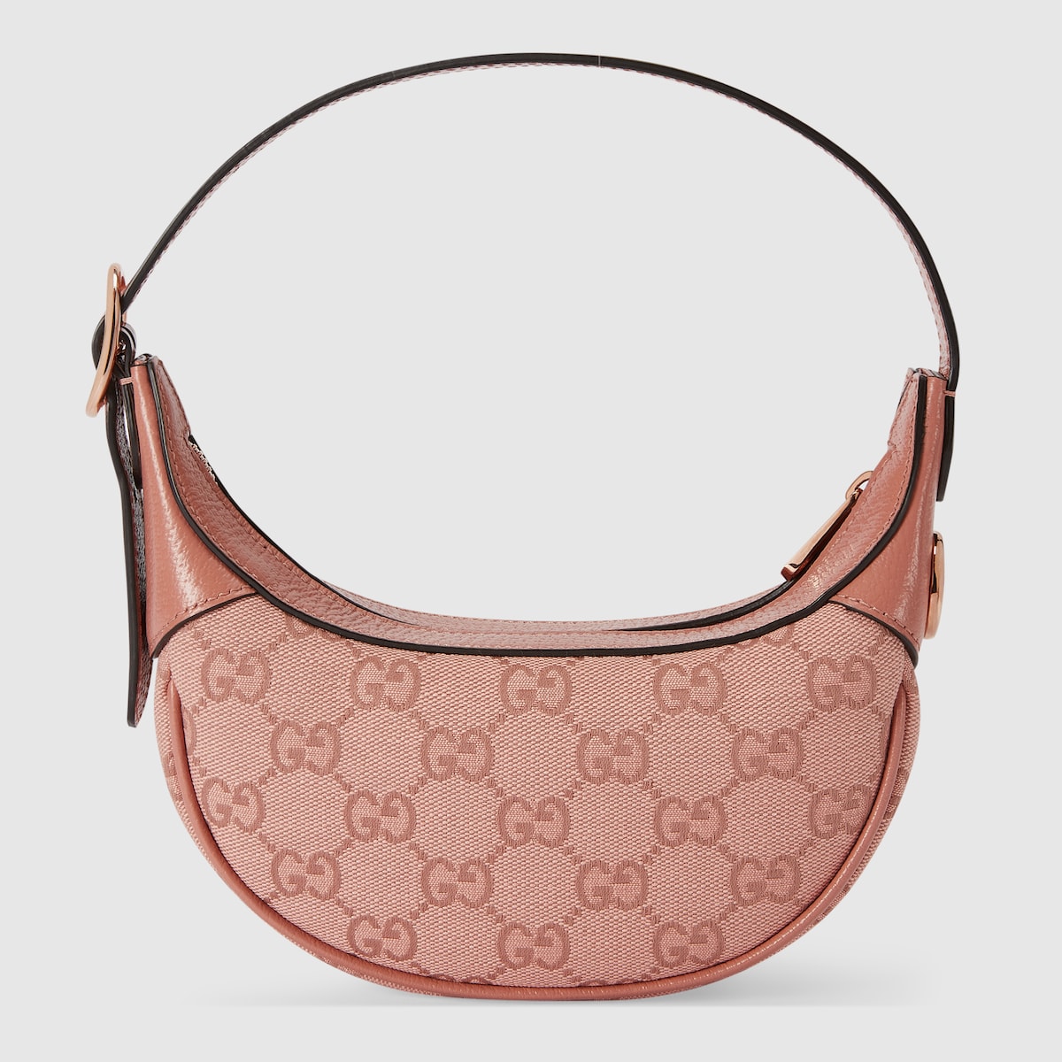 Ophidia mini bag in pink canvas | GUCCI® SG