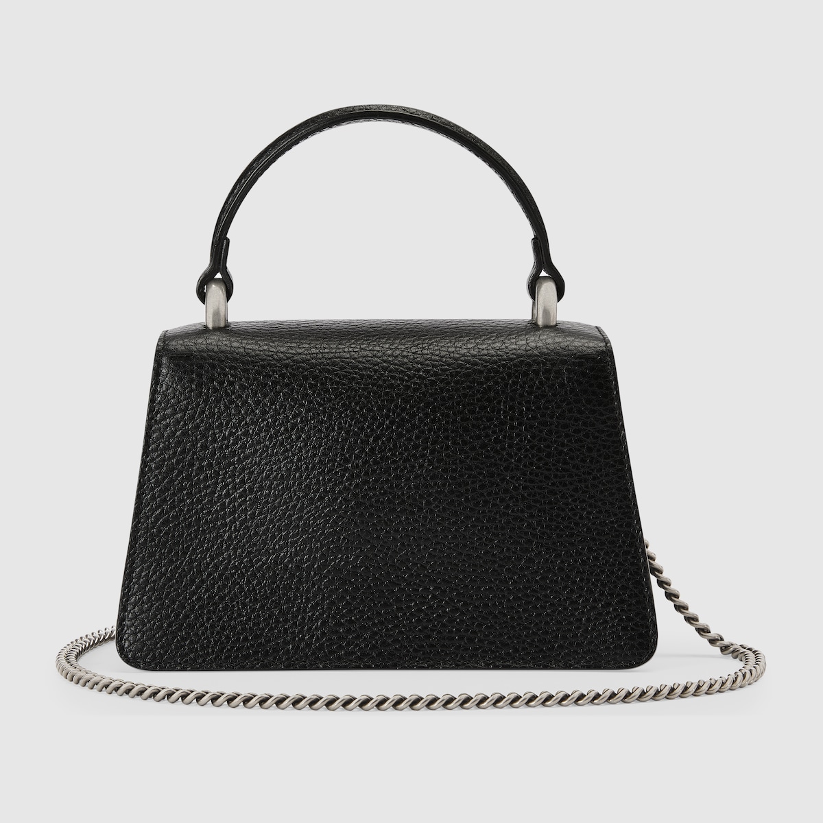 Dionysus mini top handle bag in black leather GUCCI® NZ