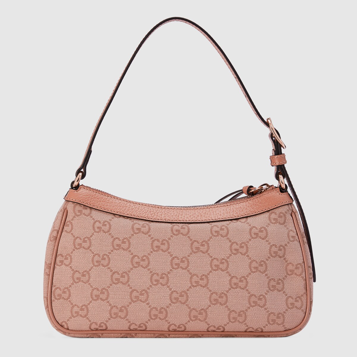 Ophidia GG small handbag in pink canvas | GUCCI® SG