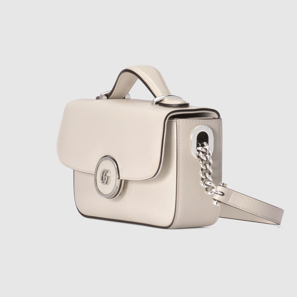 トートバッグ GUCCI FW23 MINI PETITE SHOULDER BAG GG (739722 AABSG6701) Petite GG mini shoulder bag in pink leather | GUCCI® SG