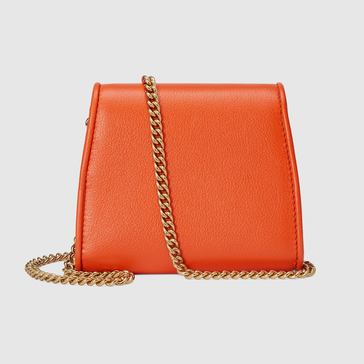 Gucci Blondie medium chain wallet in orange leather | GUCCI® SG