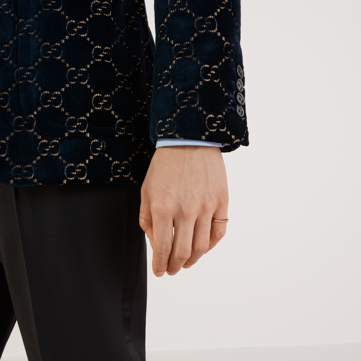 関税/送料込み【en route】18Kミラリング Gucci Link to Love〕ミラーリング 18k ゴールド ・18Kイエロー