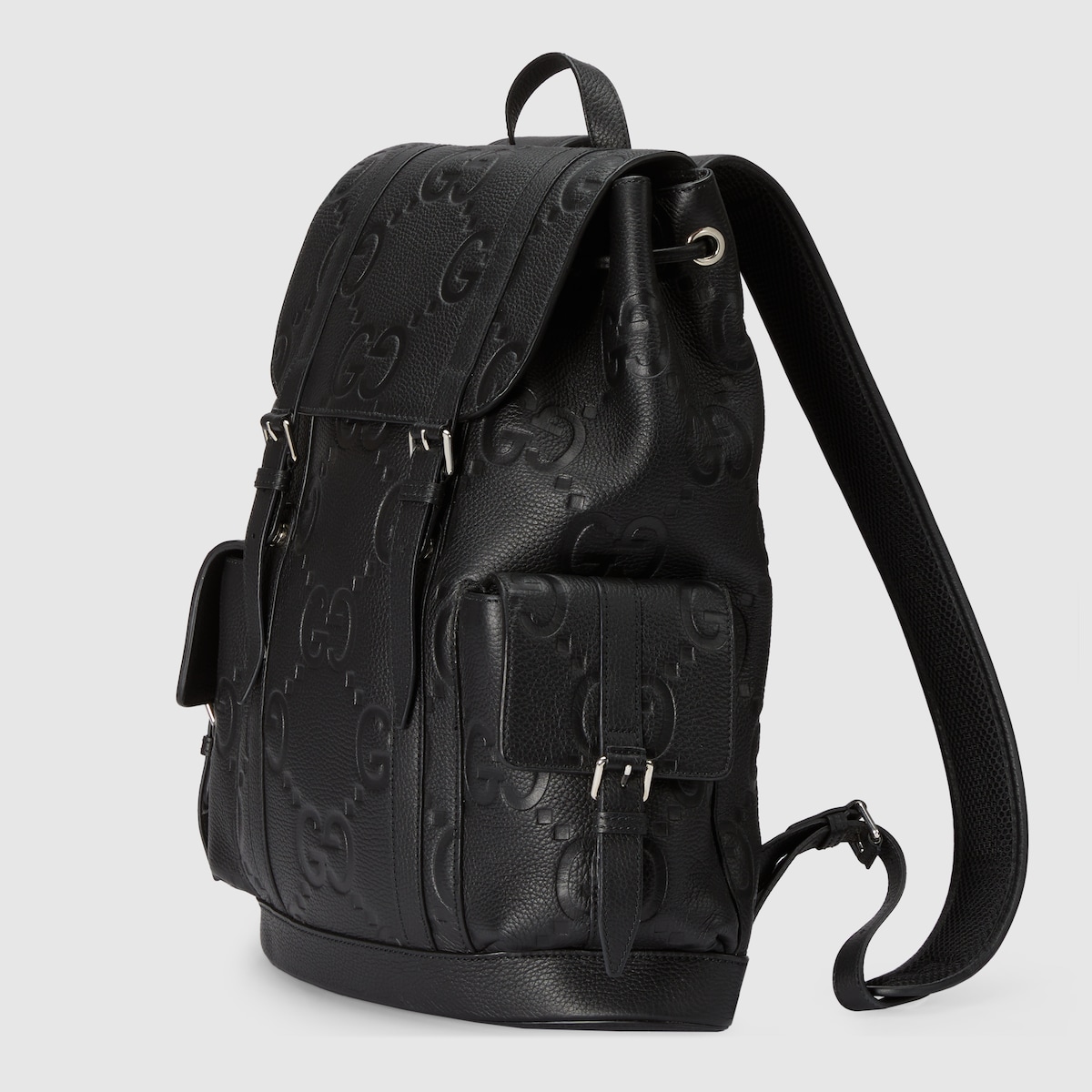 中華のおせち贈り物 ジャンボ GUCCI公式 | レザー バックパックブラック ラージ GG バッグ