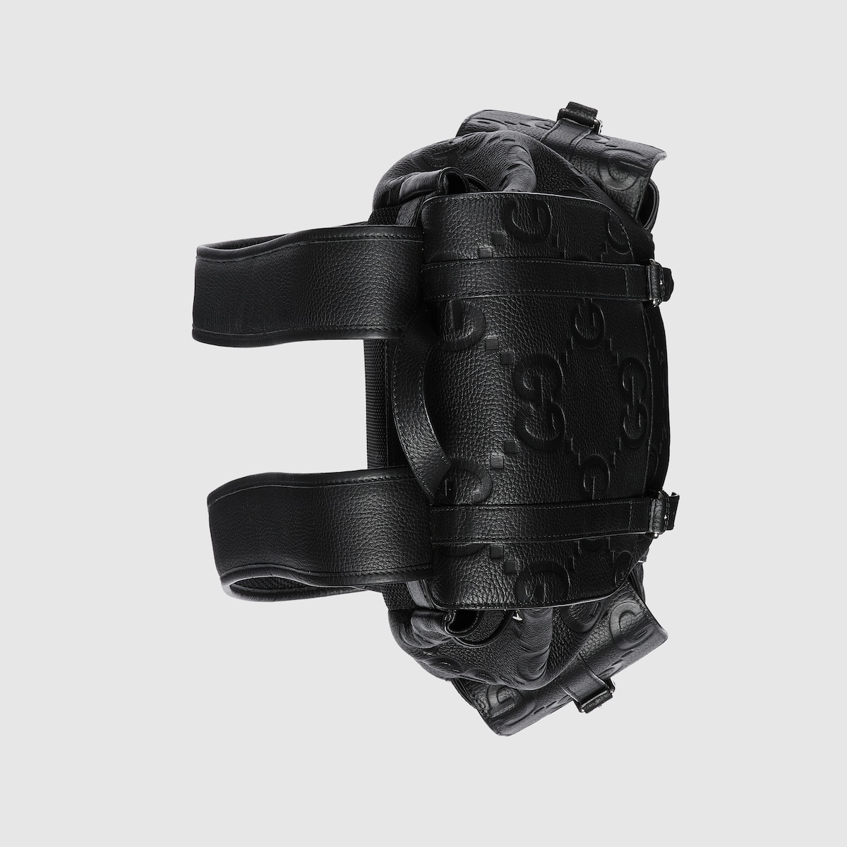 GUCCI レザーバックパック ブラック ジャンボ GG ラージ バックパックブラック レザー | GUCCI公式