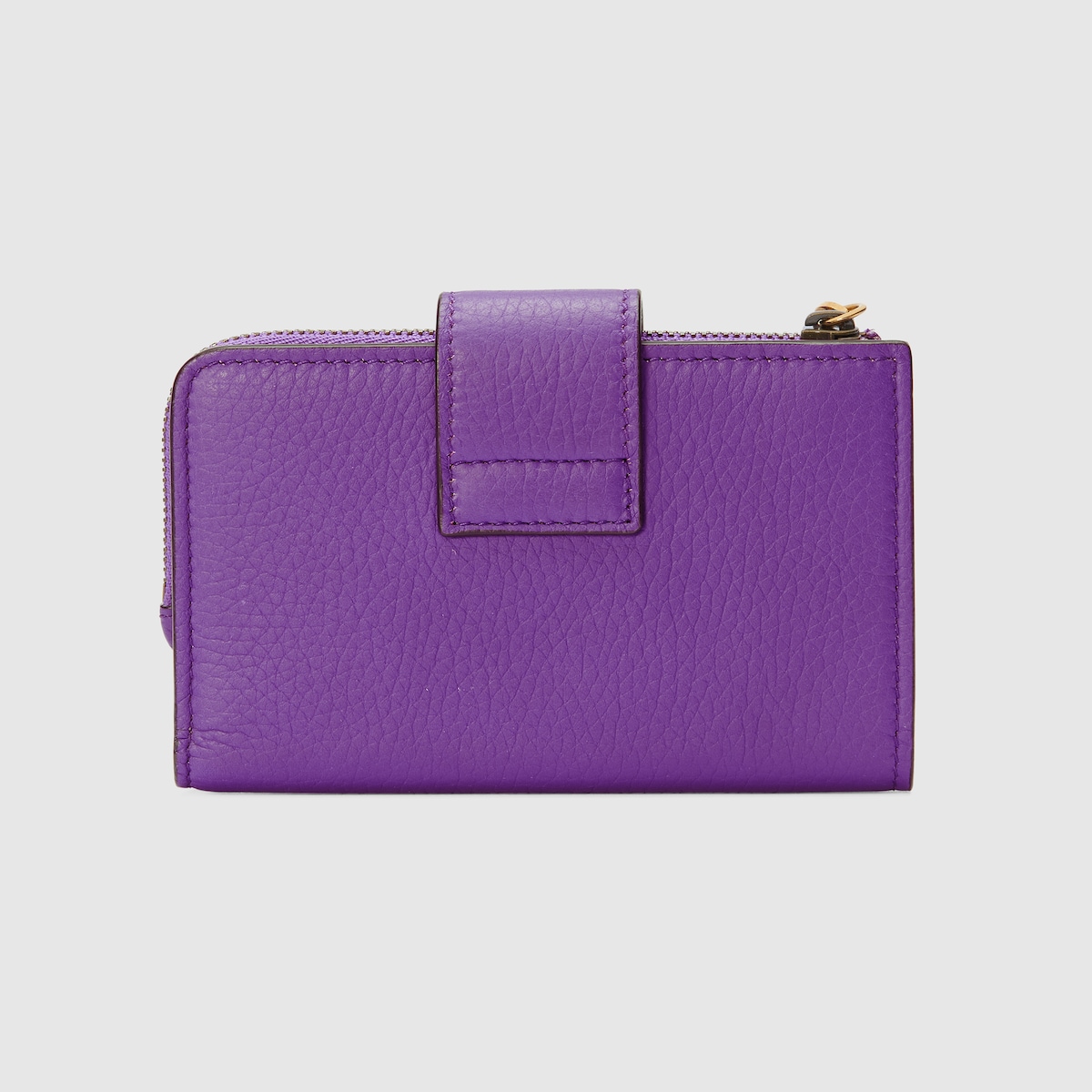 美品✨GUCCI 二つ折り シマ GG ダブルホック ラベンダー パープル 739498_AABXM_5235_009_080_0000