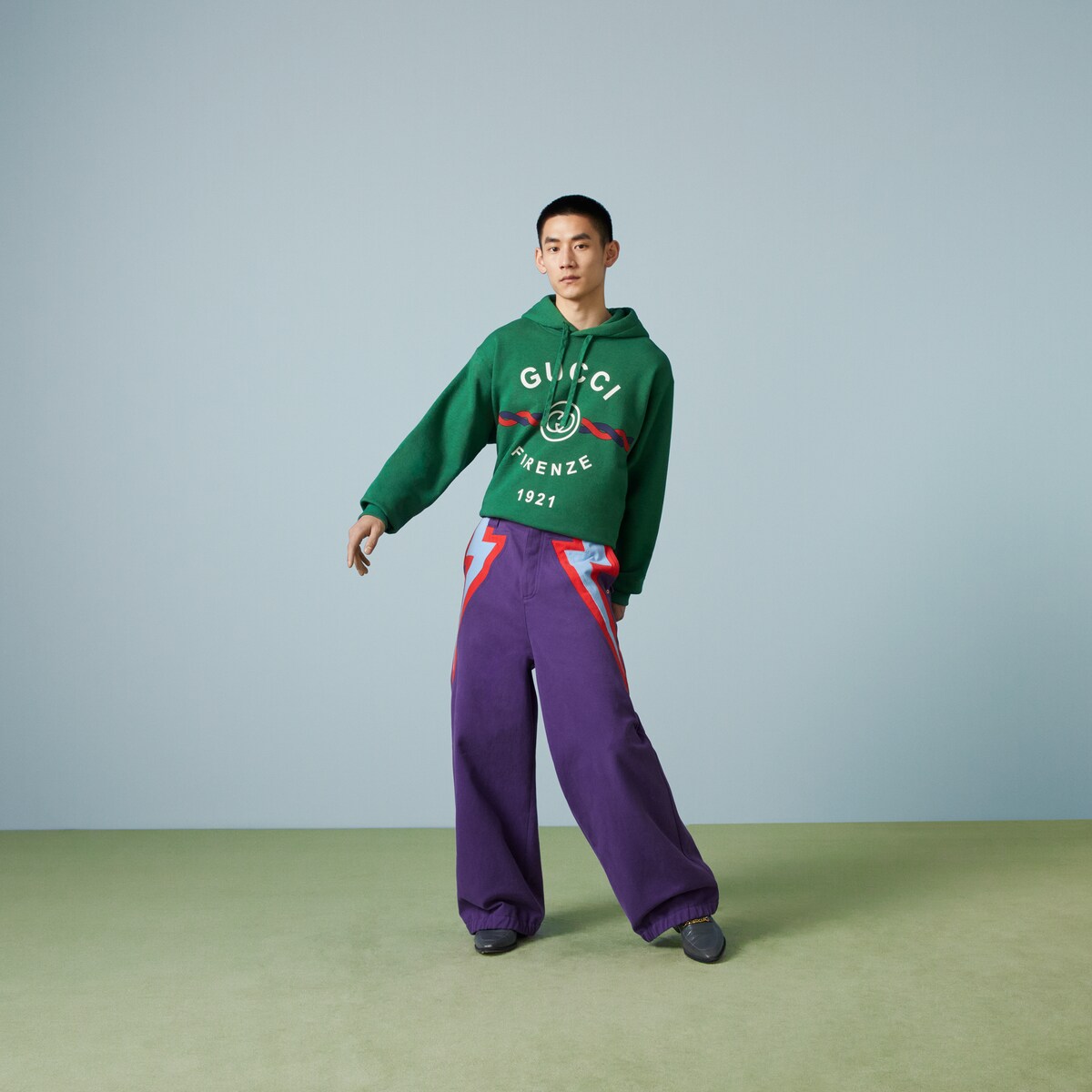 Felpa gucci verde online