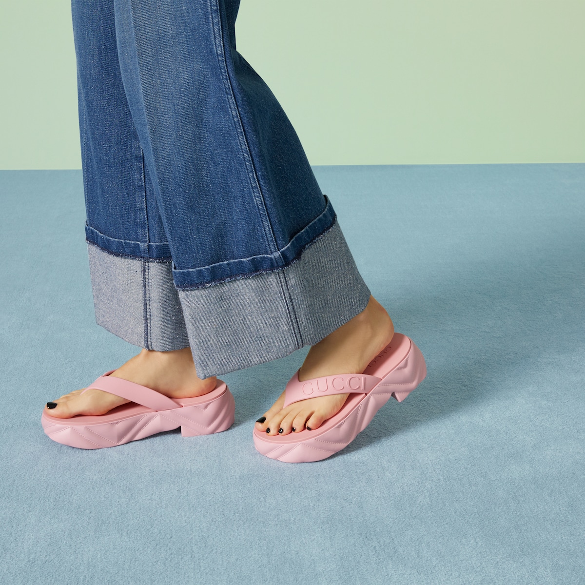 platform thong sandals/3color | KNUTH MARF