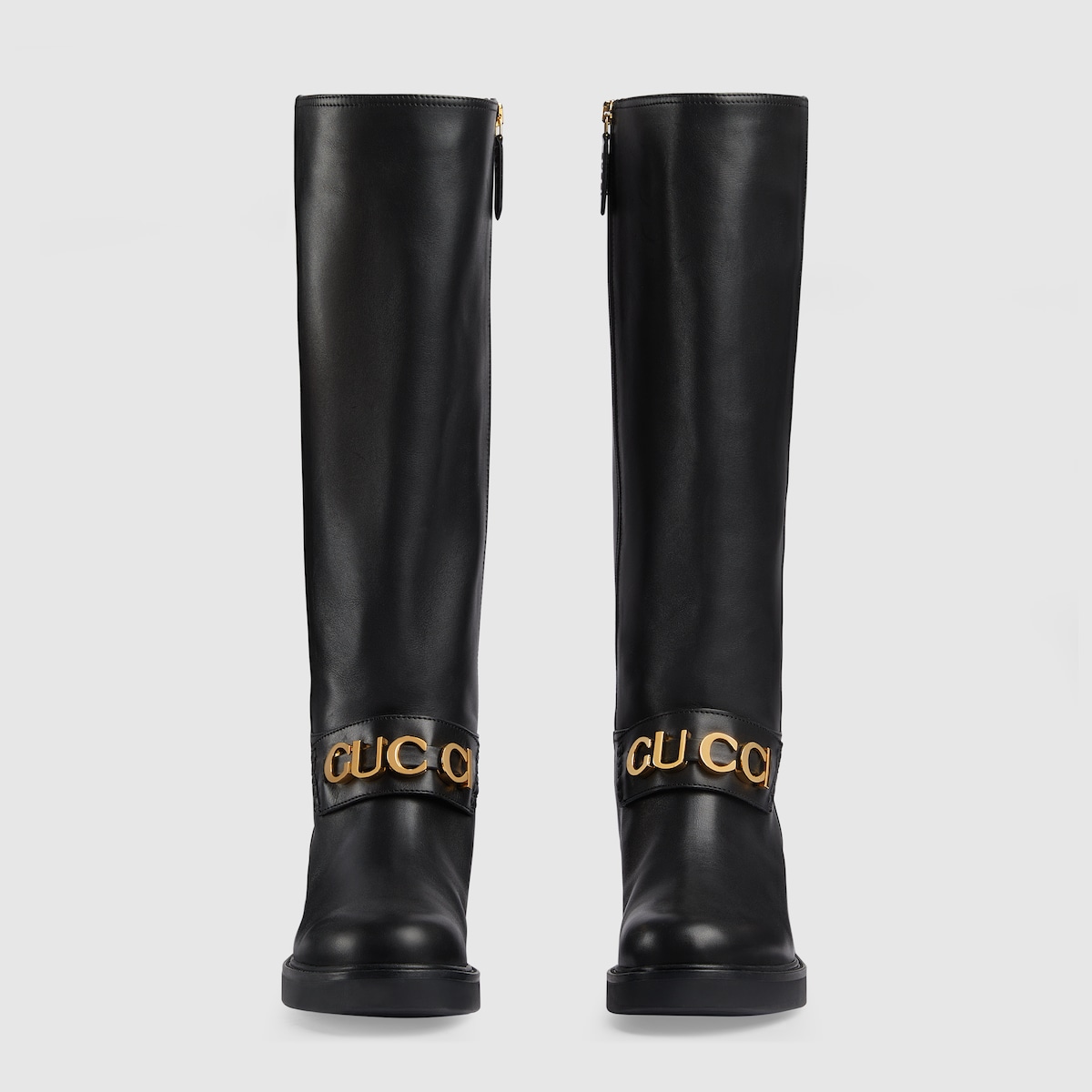 Women's Gucci boot in black leather GUCCI® UK