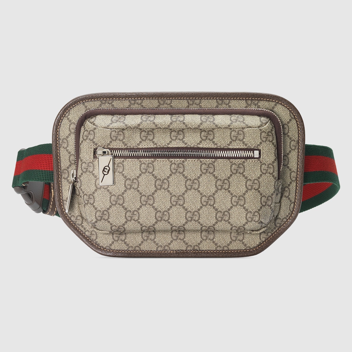 Sac ceinture GG en toile GG Supreme beige et ebene GUCCI FR