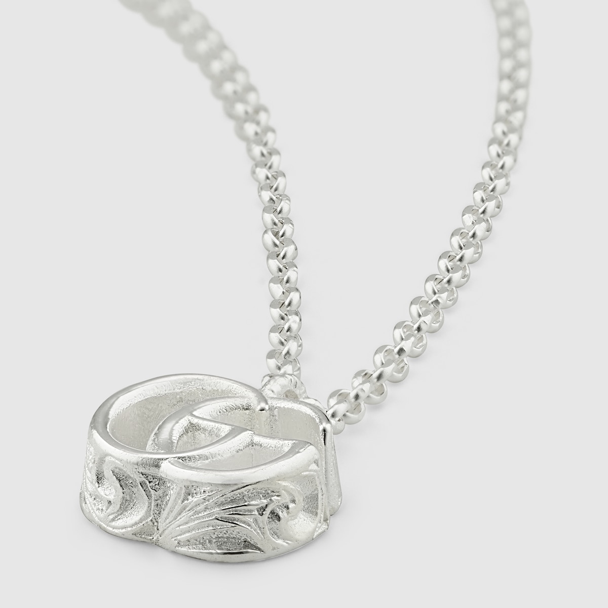 GG Marmont pendant necklace in 925 sterling silver | GUCCI® US