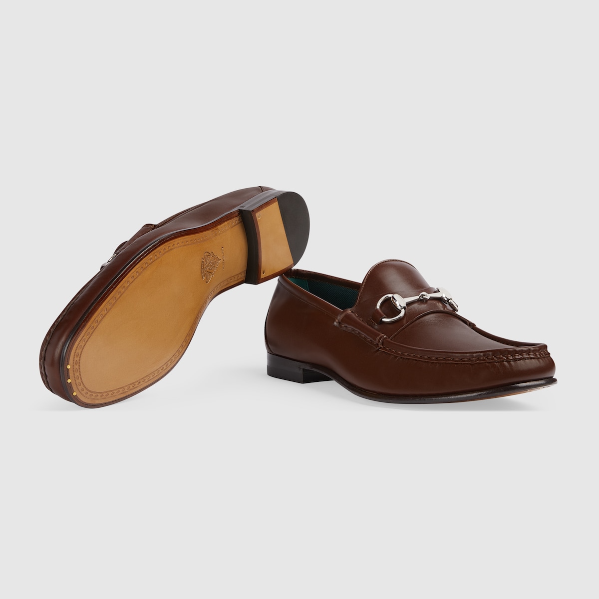 Horsebit 1953 Herrenloafer in braunes Leder | GUCCI® DE