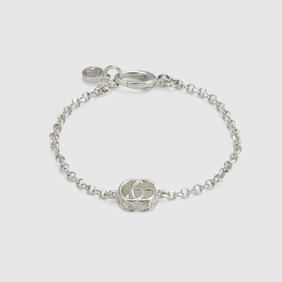 GG Marmont charm bracelet in 925 sterling silver | GUCCI® US