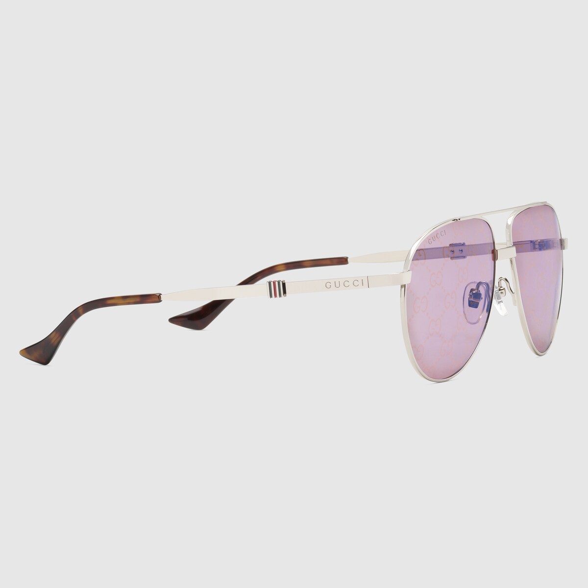 Aviator frame sunglasses