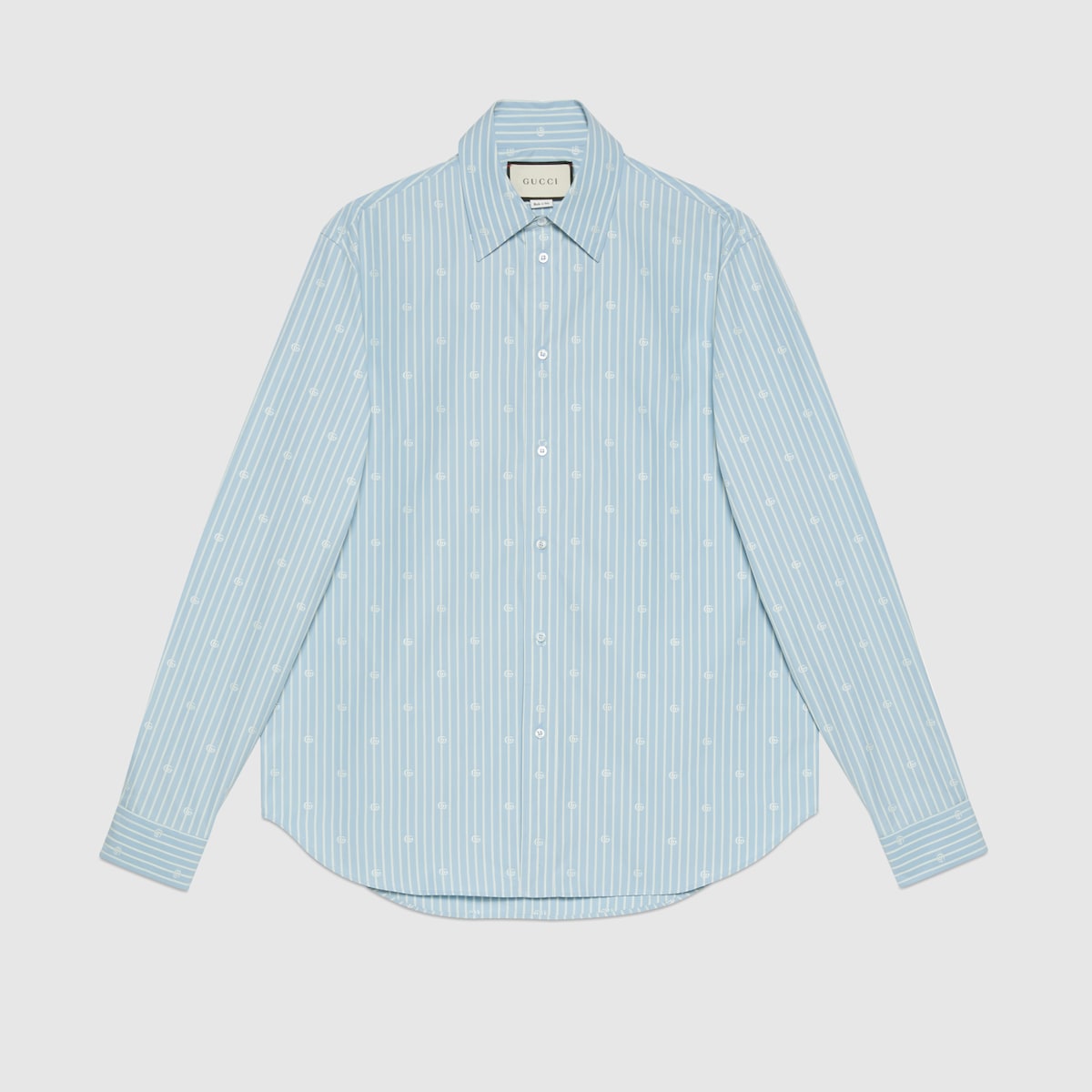 シャツ Gucci Cotton Shirt Cotton rib T-shirt in white | GUCCI® UK