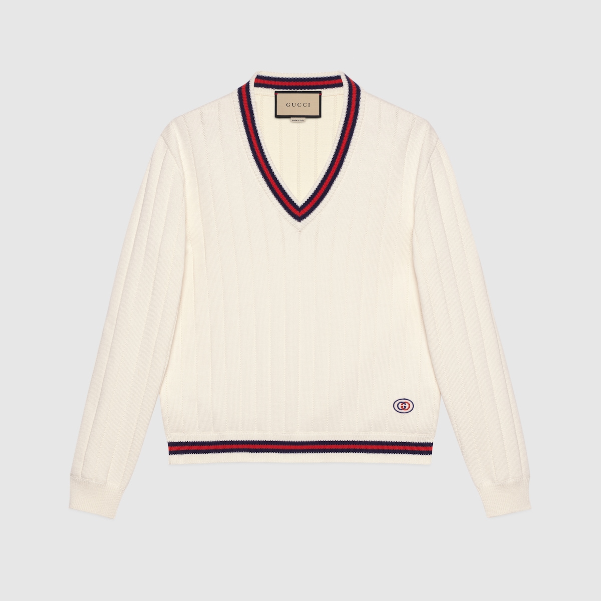 Gucci on sale white jumper