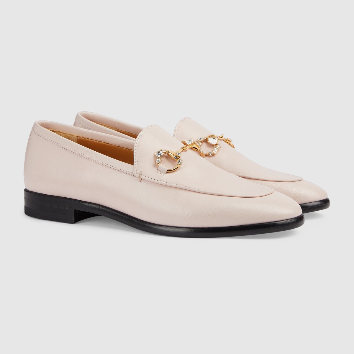 Women s Gucci Jordaan loafer in pale pink leather GUCCI US