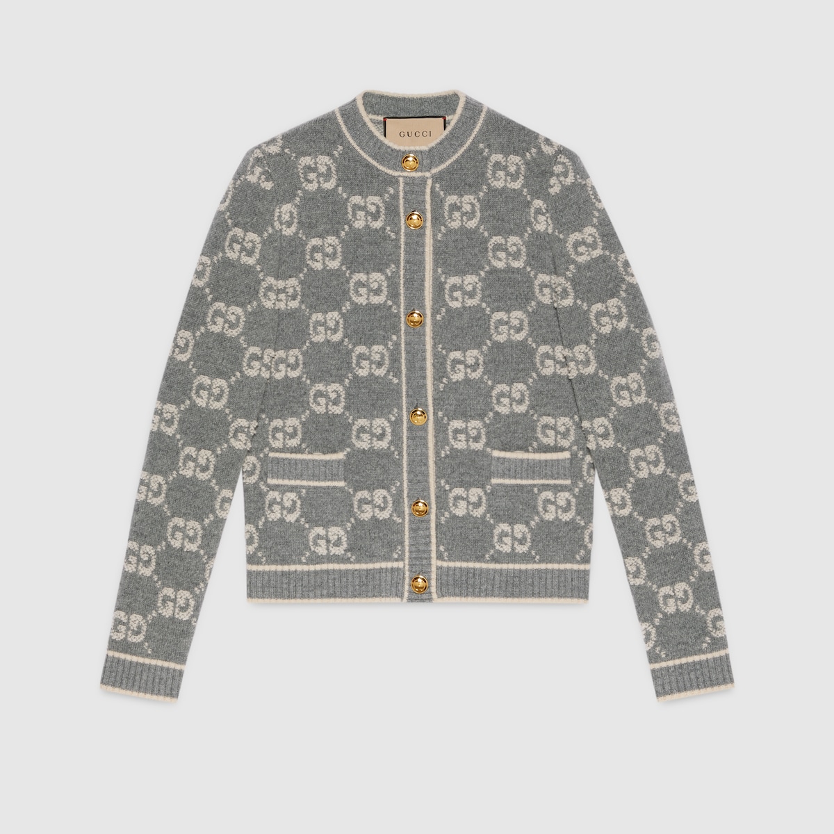 BAL / JACQUARD RAMIE CARDIGAN / WHITE | Sophomore