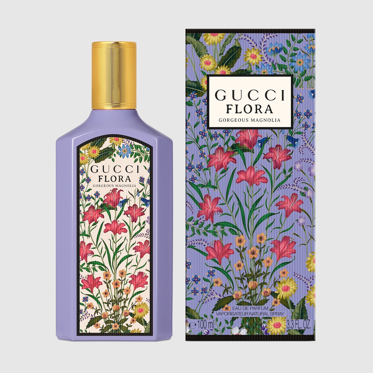 人気の新作 de eau 100ml, Magnolia, Gorgeous Flora Gucci parfum Eau in グッチ