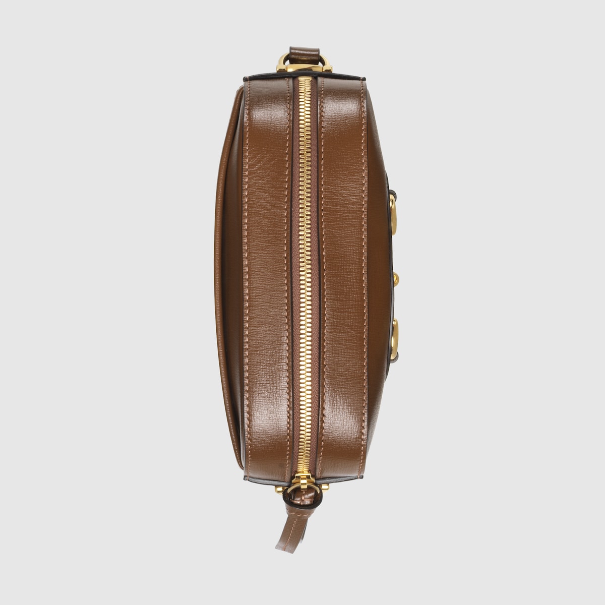 Gucci Horsebit 1955 mini shoulder bag in brown leather | GUCCI® US