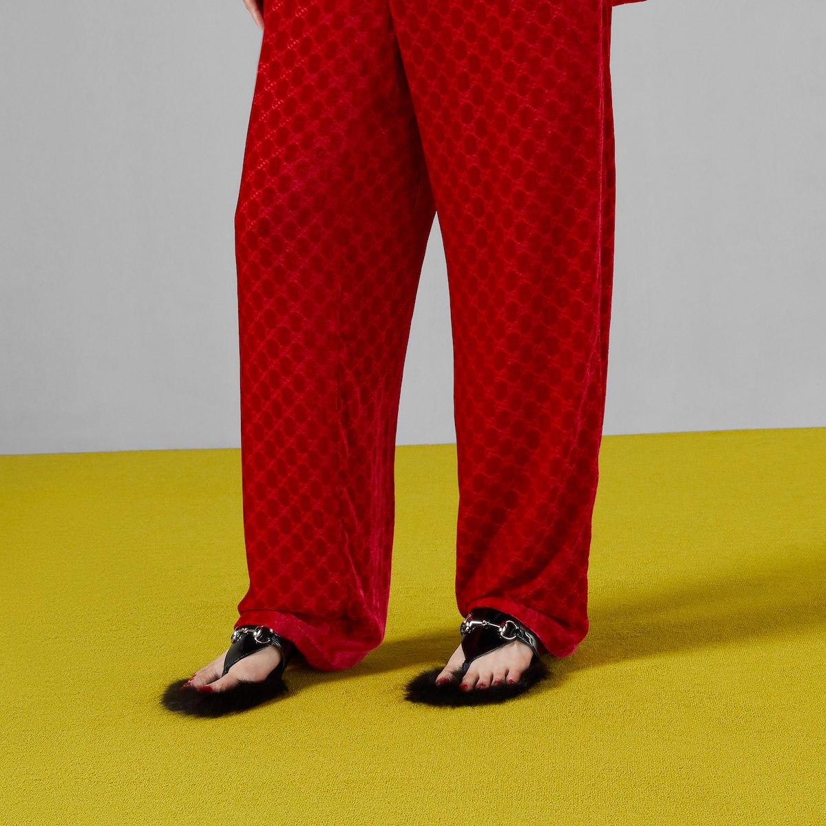 Gucci pants red hot sale