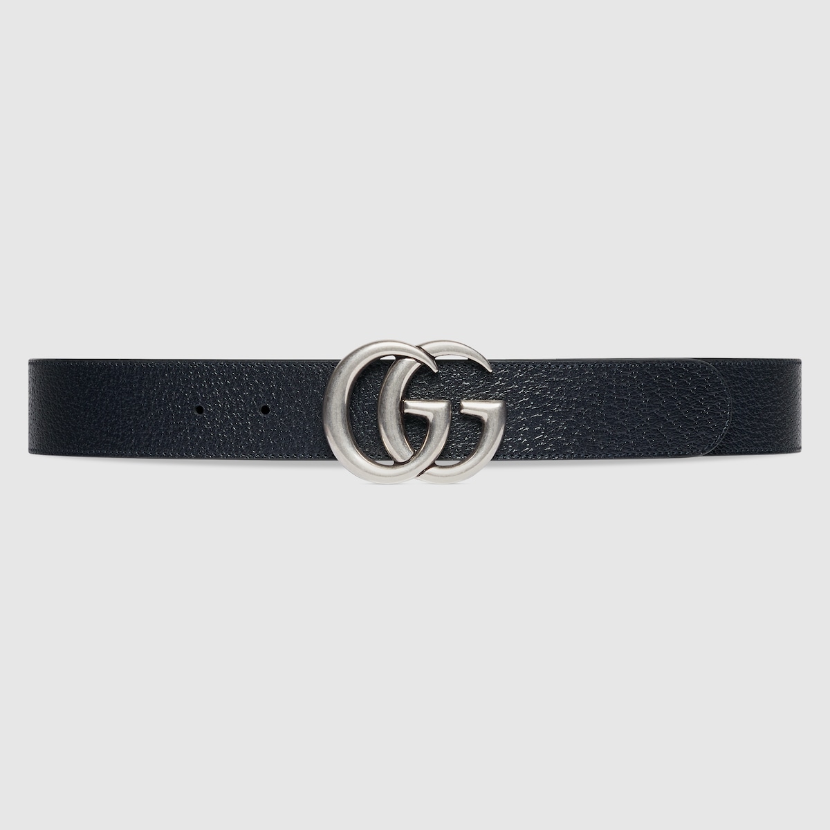 Ceinture reversible GG Marmont en toile Supreme bleu et bleu fonce GUCCI Canada