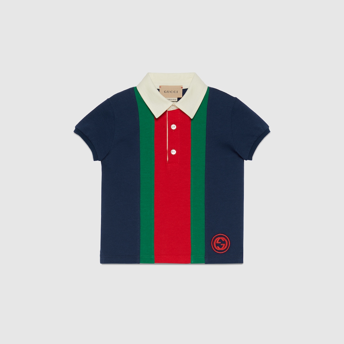 Gucci baby 2025 polo shirt