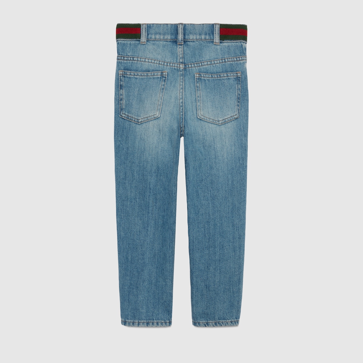 Children's denim pants in blue | GUCCI® US