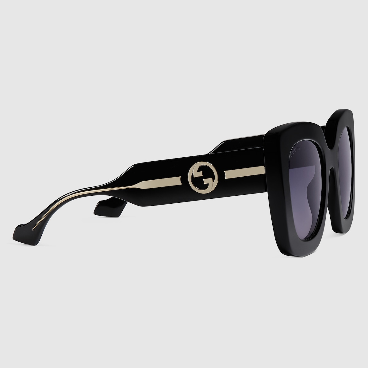 Cat-eye frame sunglasses in tortoiseshell | GUCCI® US