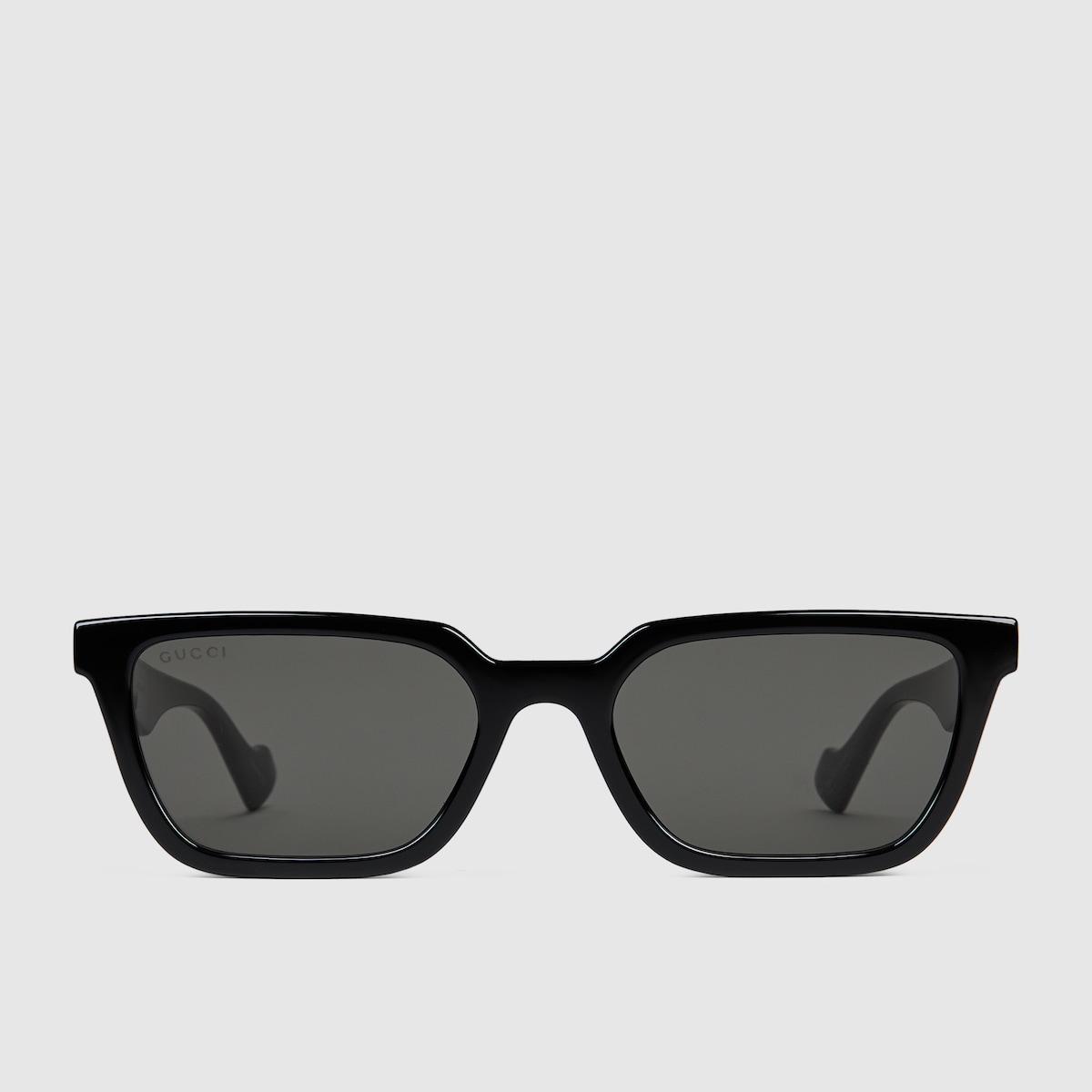高評価アイテム Rectangular-frame sunglases in black injection | GUCCI® US 女性漫画