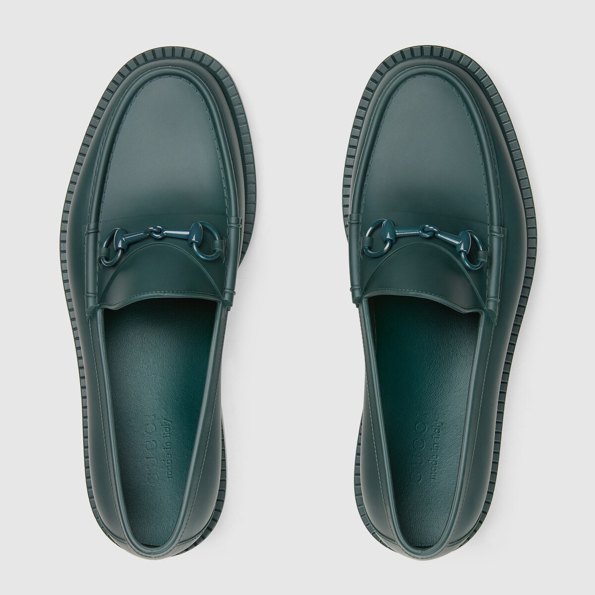 Mens green gucci loafers shop