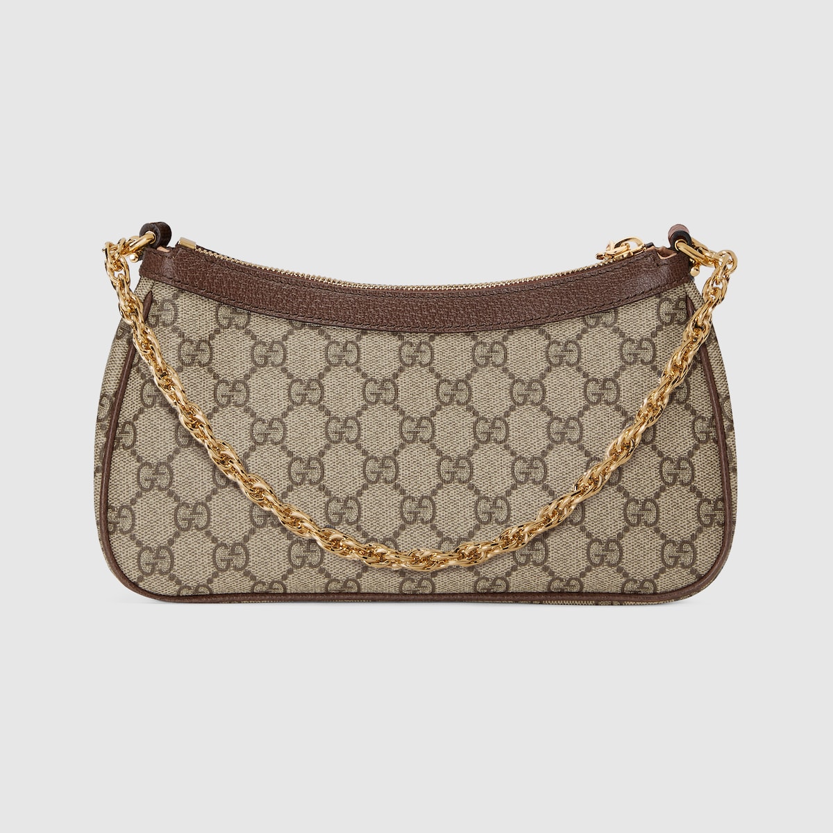 米色及烏木色SupremeOphidia小型肩揹袋| GUCCI® 香港